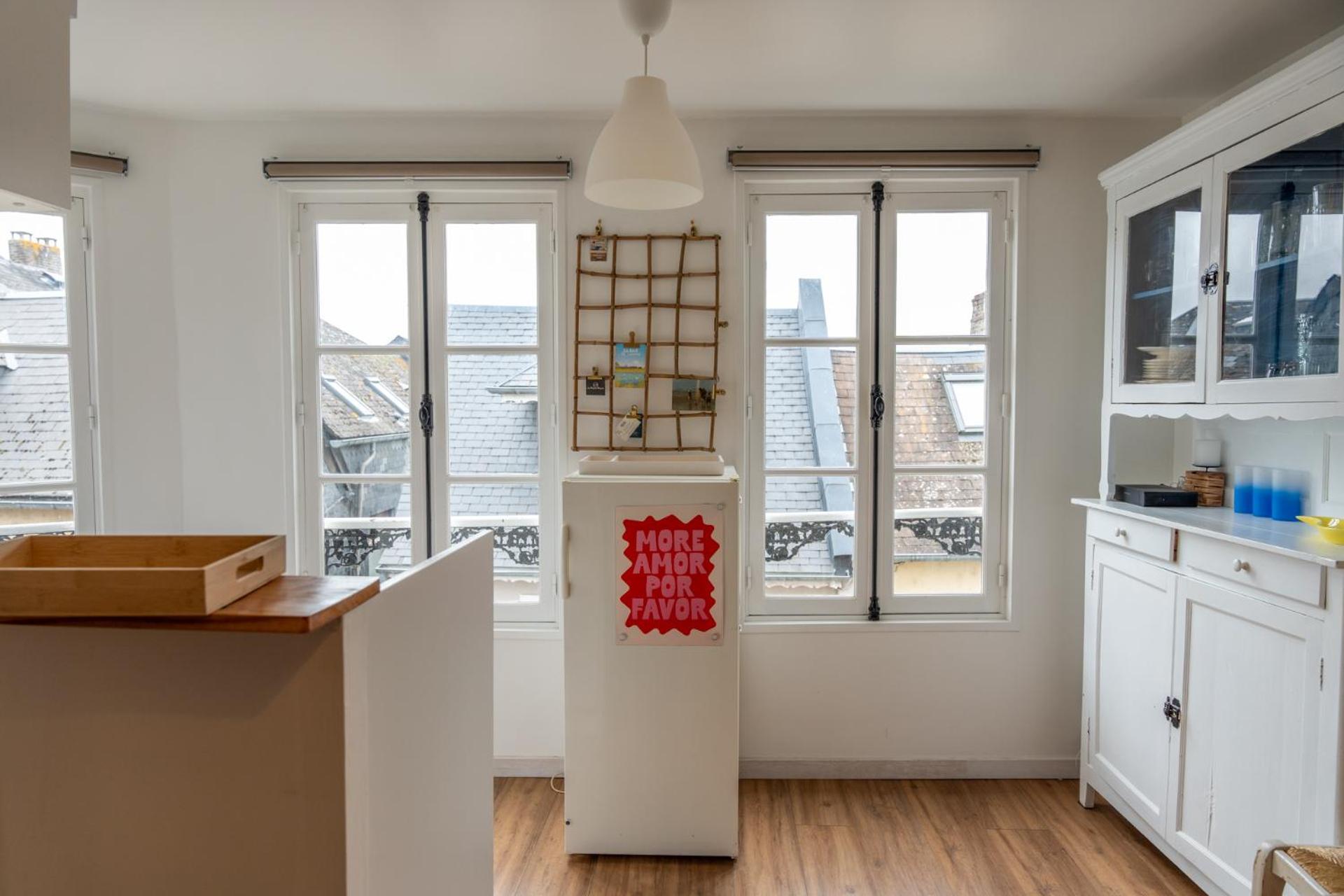 Bleu Bonheur, Appartement Cosy Au Coeur De La Baie サン・ヴァルリー・シュル・ソンム エクステリア 写真
