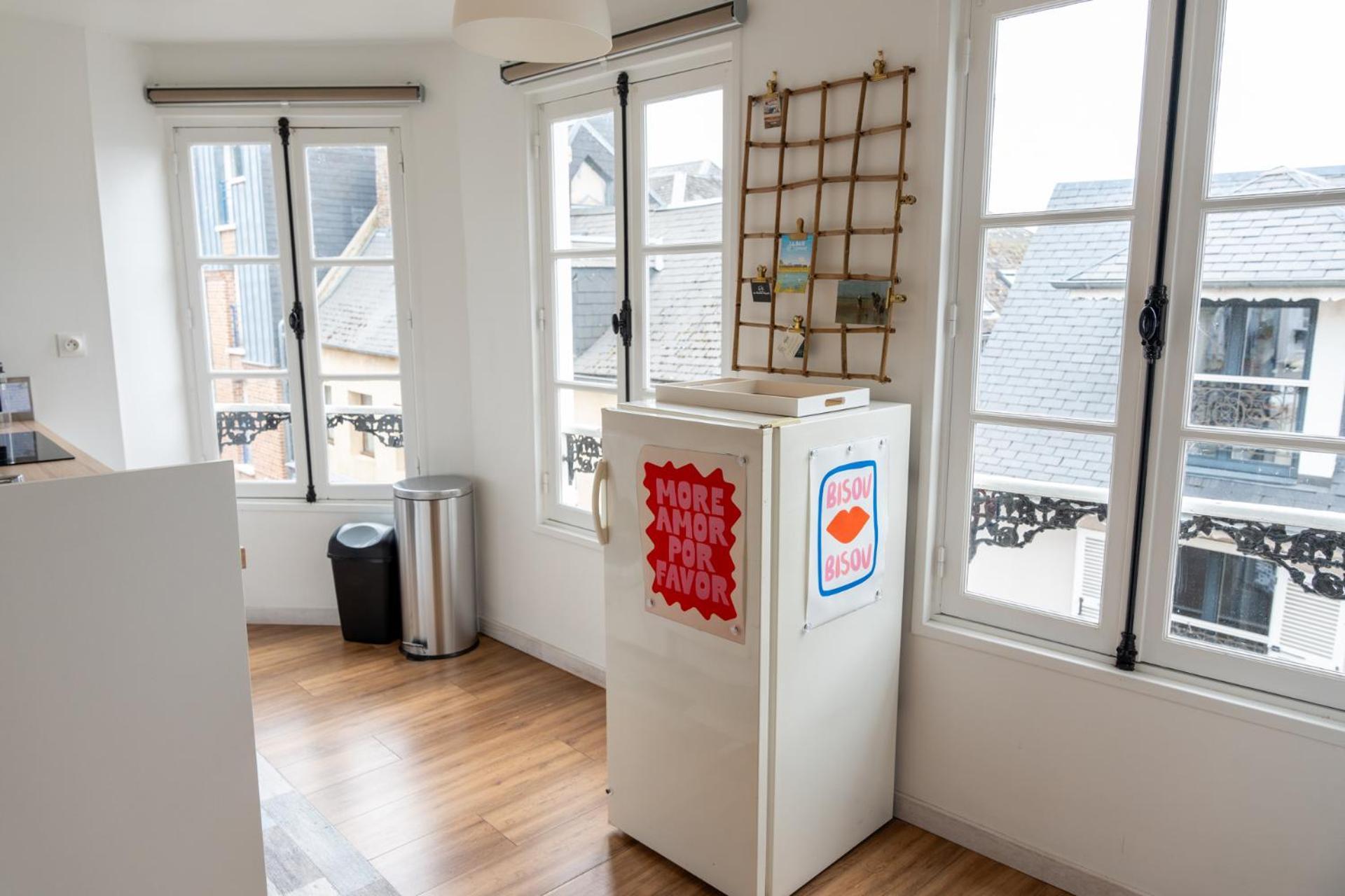 Bleu Bonheur, Appartement Cosy Au Coeur De La Baie サン・ヴァルリー・シュル・ソンム エクステリア 写真